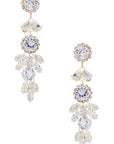 CZ Mix Crystal Iconic Chandelier Earrings