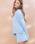 Blue B Cozy Soft Top with Shorts Set