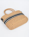 Straw Convertible Basket Tote