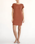 Fabina Bamboo Crop Dress with Pockets