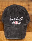 Mom Baseball Embroidered Cap Hat