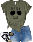 PLUS Talk To Me Goose Unisex Softstyle Tee