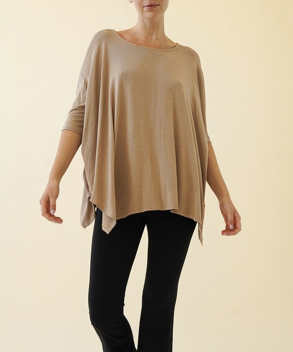 Fabina Bamboo Poncho Tunic