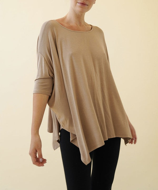 Fabina Bamboo Poncho Tunic