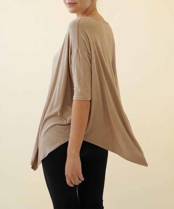 Fabina Bamboo Poncho Tunic