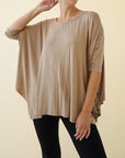 Fabina Bamboo Poncho Tunic