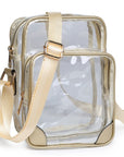 See Thru Multi Compartment Crossbody Bag - Online Only