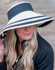 Easy Rollable Straw Visor Hat