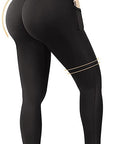 OTOS Active Corset leggings  Soft Body Shaper with Pockets