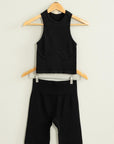 HYFVE Power Move Cropped Tank Top and Biker Shorts Set