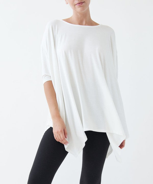 Fabina Bamboo Poncho Tunic