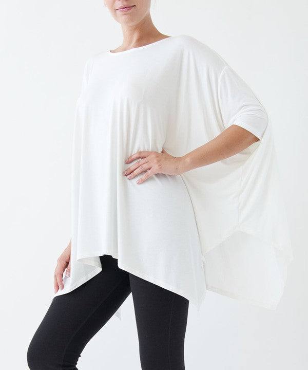 Fabina Bamboo Poncho Tunic