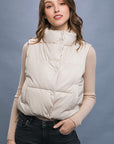 PU Padded Vest - Online Only