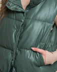 PU Padded Vest - Online Only