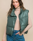 PU Padded Vest - Online Only