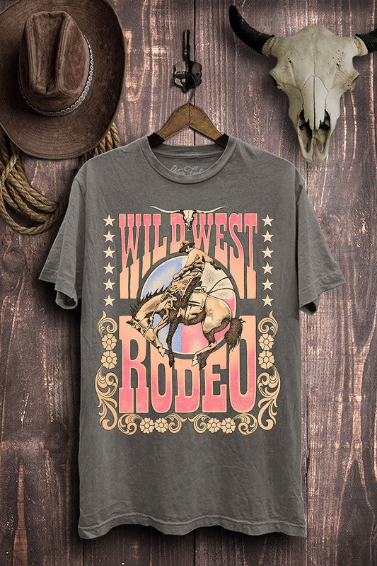 Wild West Rodeo Graphic Top - Online Only