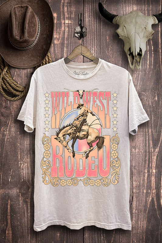 Wild West Rodeo Graphic Top - Online Only