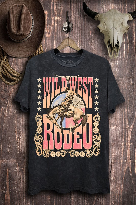 Wild West Rodeo Graphic Top - Online Only