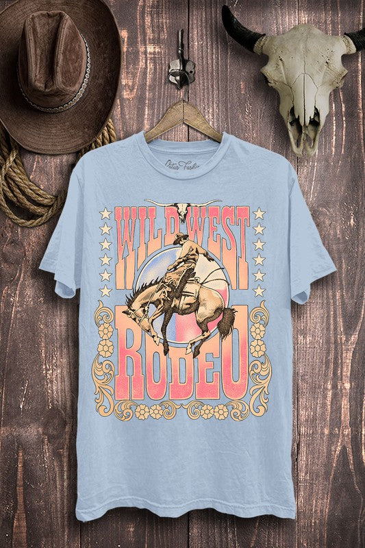 Wild West Rodeo Graphic Top - Online Only