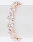 CZ Bridal Open Bracelet