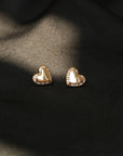 Heart Zircon Earring