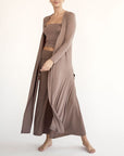 Fabina Bamboo Maxi Long Cardigan