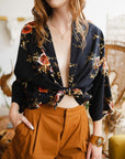 Lush Rose Kimono by Leto Accessories