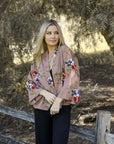 Lush Rose Kimono by Leto Accessories