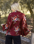 Lush Rose Kimono by Leto Accessories