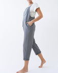 Fabina BRUSHED ORGANIC HEMP Relaxed Fit Overalls