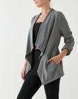 Fabina Hemp Open Front Jacket