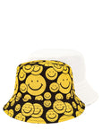 Smiley Face Reversible Bucket Hat