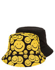 Smiley Face Reversible Bucket Hat