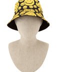 Smiley Face Reversible Bucket Hat