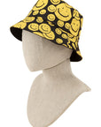 Smiley Face Reversible Bucket Hat