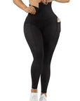 OTOS Active Corset leggings  Soft Body Shaper with Pockets