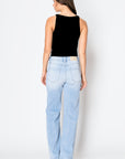 Artemis Vintage | Tummy Control High Rise Relaxed Straight Leg Jeans - My Pampered Life Seattle