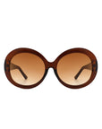 Oversize Circle Fashion Women Round Sunglasses