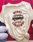 PLUS Merry Surfing Christmas Bus Tee