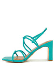 Kralor Knotted Strap Italian Block Heel Sandals