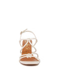 Kralor Knotted Strap Italian Block Heel Sandals