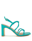 Kralor Knotted Strap Italian Block Heel Sandals