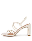 Kralor Knotted Strap Italian Block Heel Sandals