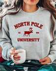 PLUS North Pole University Crewneck Sweatshirt