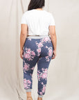 Floral Drawstring Jogger