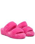 Smoothie Fur Slip On Flats