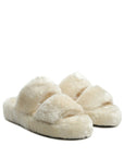 Smoothie Fur Slip On Flats