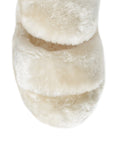 Smoothie Fur Slip On Flats