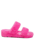 Smoothie Fur Slip On Flats