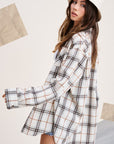 Encore Plaid Shirt by La Miel - Online Only